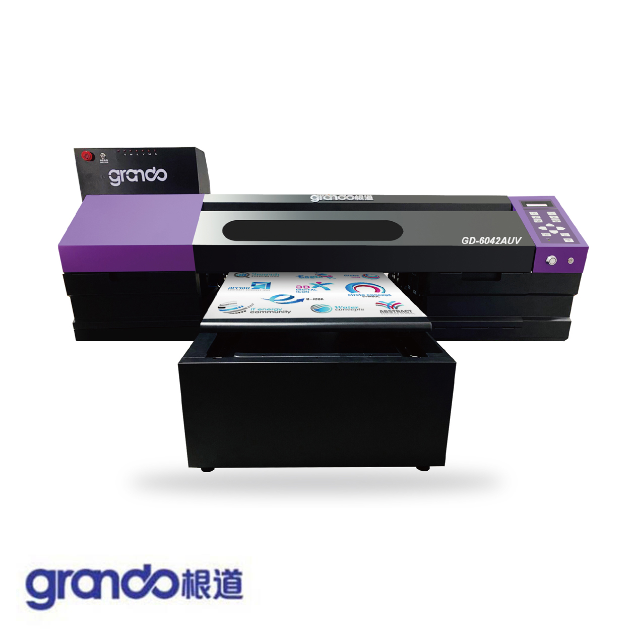 UV Crystallization and Gilding Printer with Double i1600-U1 Print Heads